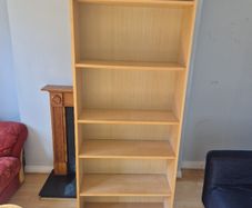large book shelf