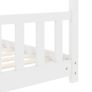Kids Bed Frame Solid Pine Wood 70x140 cm Image 4