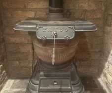 Vintage FATSO Masport Cast Iron Stove Traditional Solid Fuel Stove (Filly functional)