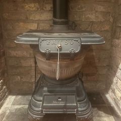 Vintage FATSO Masport Cast Iron Stove Traditional Solid Fuel Stove (Filly functional)