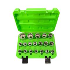 DSD TOOLS 19pc 1/2-Inch DR Gear Lock Sockets