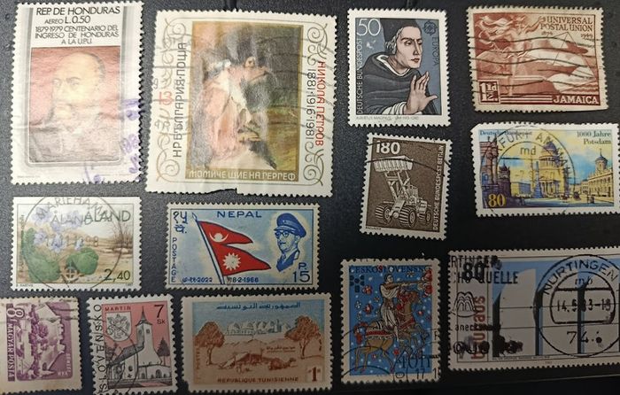 1950s 2000s Worldwide Mixed Countries Selection