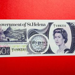 Saint Helena  50 Pence  1979. Pick  5a  ( Uncirculated )
