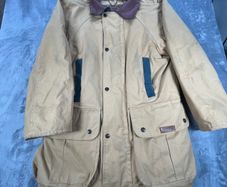 VTG Driza-Bone Australian Grosvenor Mustard Bushman Jacket Coat Mens Sz Small