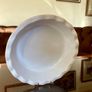 Emile Henry Beautiful Yellow Ruffled Pie Pan Made in France Image 4