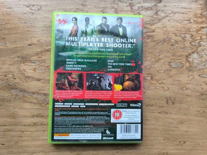 Xbox 360 Left 4 Dead GOTY Edition