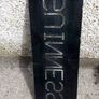 Guinness stencil laser cut steel metal stencil,,make ur own signs ,buyer collects or pays postage thank you, sold as is,heavy duty metal Image 7