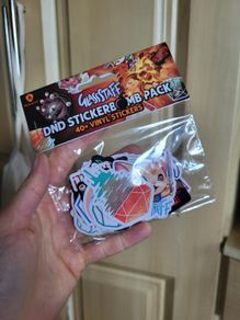 GlassStaff DnD StickerBomb Pack - 40+ Vinyl Stickers