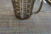 arcopal France 1970s smoked glass jug
