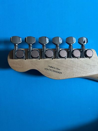 Locking tuners Machine Heads 6 in line Chrome electric guitar parts accessories