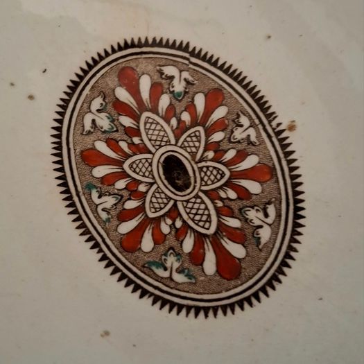 Rare 1860s Victorian Ironstone Sauce Tureen & Lid