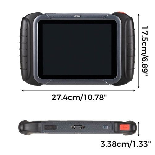 XTOOL D8S Bidirectional Diagnostic Scan Tool, 2024 Upgrade of D8, 38+ Services, Topology Mapping, ECU Coding/3-Year Update/All Systems Scanner/Crankshaft Relearn/CANFD/DoIP