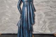 Art deco style large statue of a woman