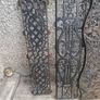Cast iron bench back covers Image 7