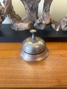 Antique Victorian Hotel Desk Service Bell