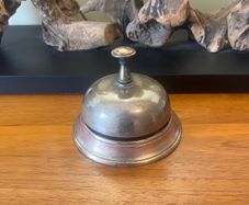 Antique Victorian Hotel Desk Service Bell