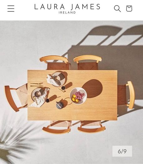 Laura James Dining Table (no chairs)