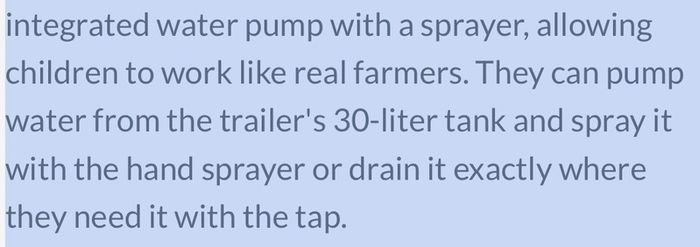John Deere Water Tanker