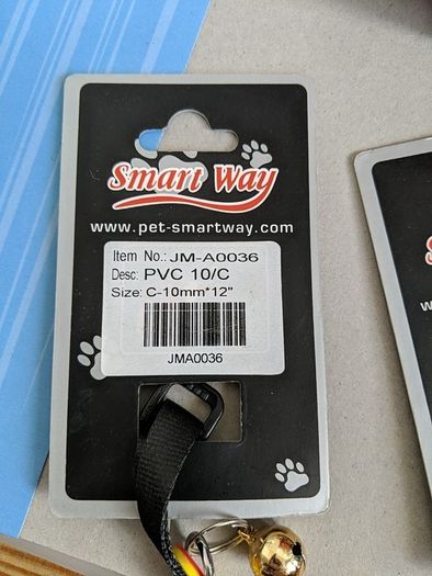 Cat PVC collar with bell