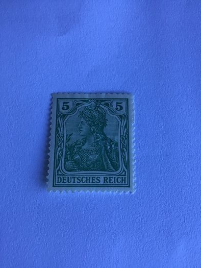 Rare/Genuine WW1 era German stamp