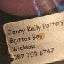 Jenny Kelly Pottery Brittas Bay Wicklow small vase and candle holder Image 2