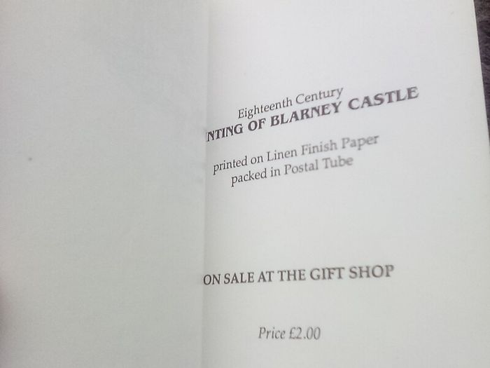 Vintage Tourist Booklet: Blarney Castle