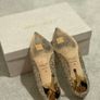 Pre owned Jimmy Choo Agnes Glitter 85 in Ballet Pink UK 34/2.5 Image 7