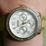 Fossil Womens Gold Color Watch ES-2968 battery -  works well Image 6