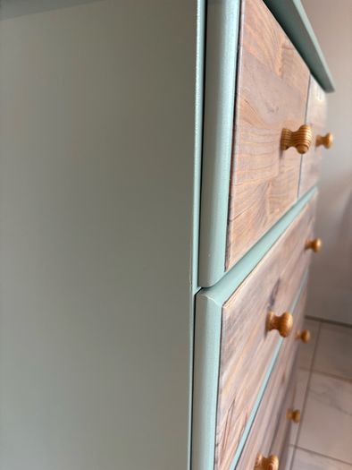 Hand finished chest of drawers.