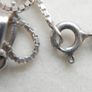 Vintage Sterling Silver 925  Pendant Necklace length 16" - 19,7g Image 8