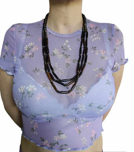 Vintage Lynggaard Style Multi Strand Necklace