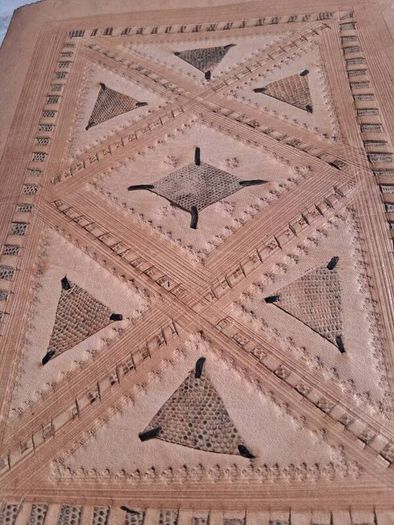 Hand Tooled Leather Presentation Folder