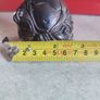 Buddha Statue Chalkware BRONZE Tone  Figurine Decor Vintage 60s Image 3