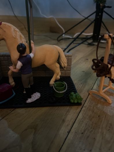 Schleich bath horse set