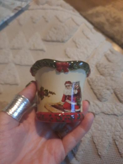 Yankee ceramic votive candle holder