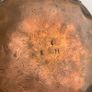 Antique Hand Etched Hammered Copper Wall Plate Image 7
