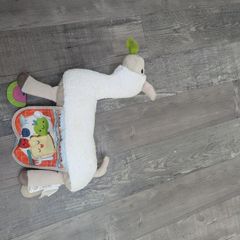 Tummy time llama