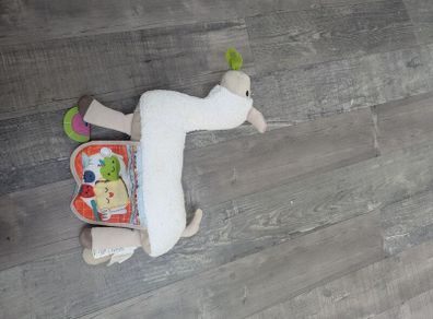 Tummy time llama