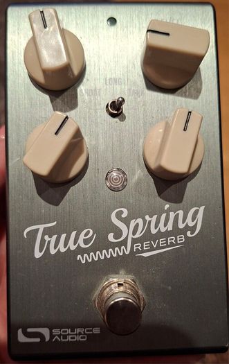 True Spring One Series Reverb Pedal