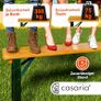 Wooden Folding table and two benches picnic set  (3 pieces) Image 6