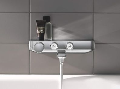 GROHE Grohtherm Smartcontrol Thermostatic Bath/Shower Mixer 1/2" Chrome 34718000