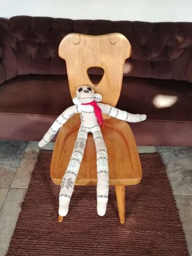 Mid Century Scandinavian Children's Chair