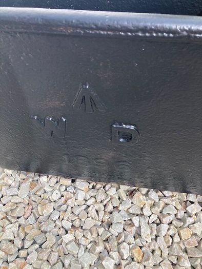 Antique army horse trough
