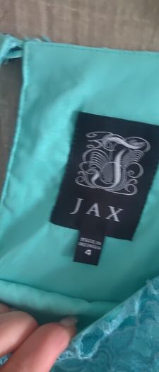 Jax aqua lace dress fits xs /s