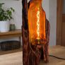 Hand-Carved Driftwood Lamp - Tall 60cm Piece Image 2