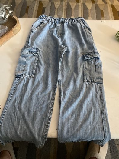 girls jeans age 11-12  (25inch waist)