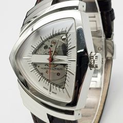 An Automatic Hamilton Ventura WATCH (The Ventura was famously worn by Elvis Presley).