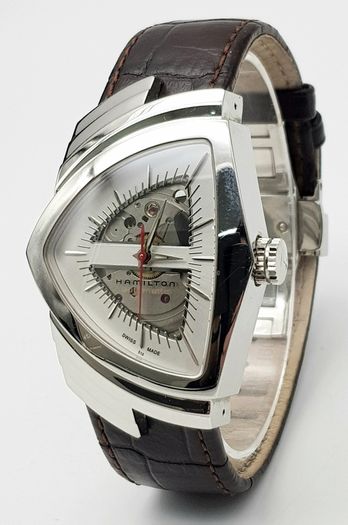 An Automatic Hamilton Ventura WATCH (The Ventura was famously worn by Elvis Presley).