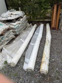 3 x Tildenet Scaffold Sheeting Rolls