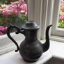 Vintage tea pot and antique candle stick Image 2